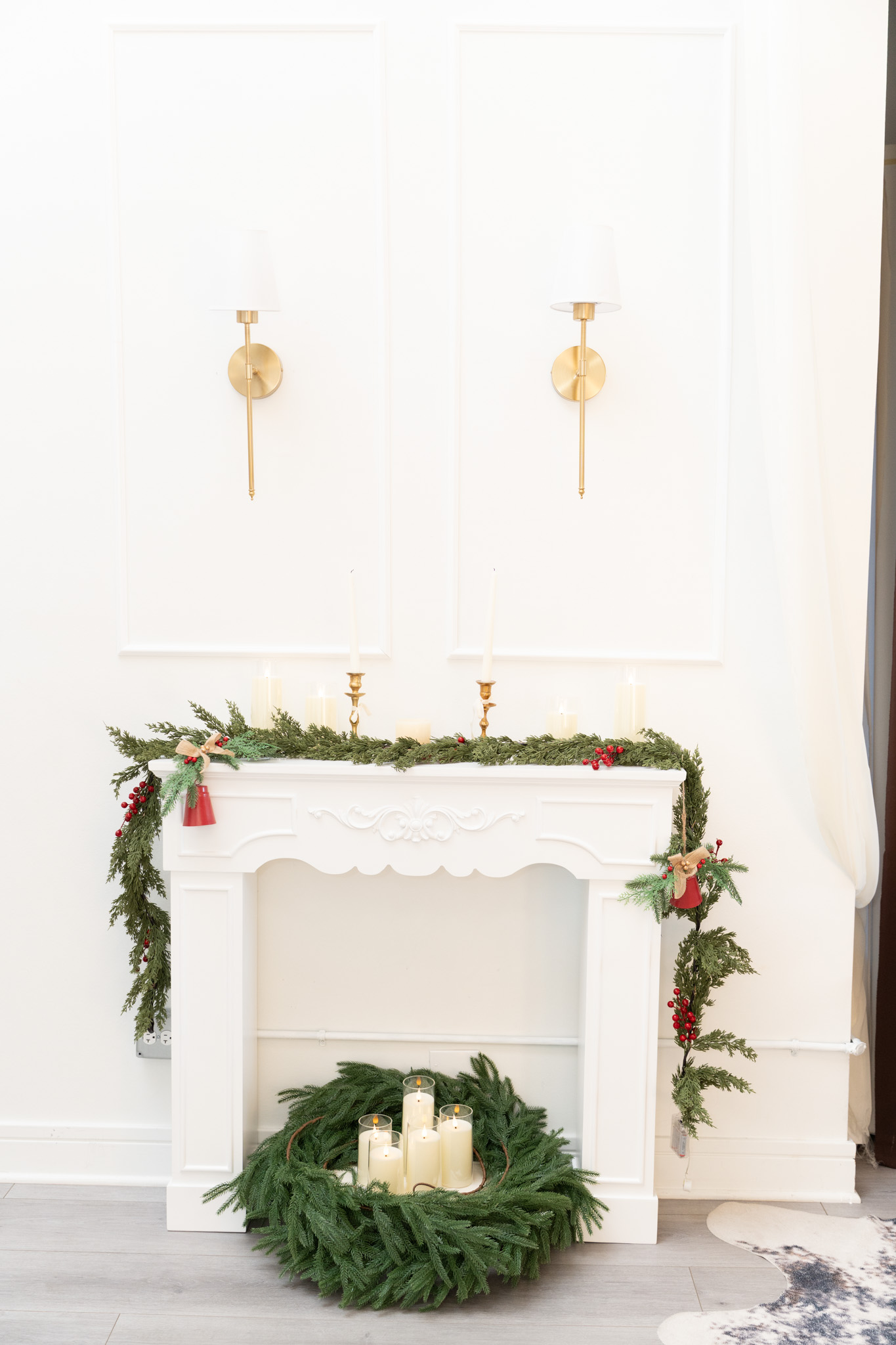 Soul Studio — Holiday set — mantel & sconces